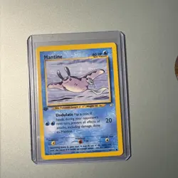 Mantine 64/111 1st Edition Neo Genesis 2000 WOTC Pokemon Card - NM - Image 1