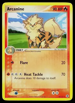 Pokemon Card FireRed & LeafGreen Arcanine 18/112 Rare - Image 1