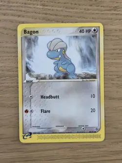 Pokemon EX Dragon 2003 E-Reader Bagon, Shelgon, and Salamence Evolution (3 Card) - Image 3