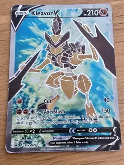 Kleavor V (Full Art) SWSH248 SWSH: Sword & Shield Promo Cards Holo - Image 1