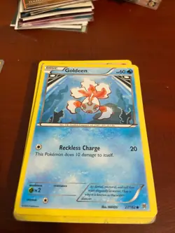 Goldeen 27/162 LP BREAKthrough English Pokemon Card TCG - Image 1