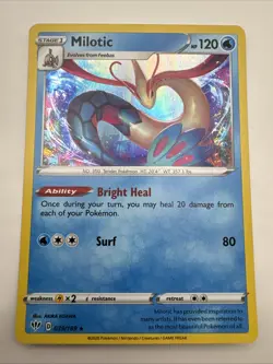 Milotic 039/189 - Darkness Ablaze - Rare Holo Pokemon Card - NM - Image 1