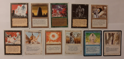Magic The Gathering - 11 card Uncommon lot from Revised Edition & The Dark - Image 1
