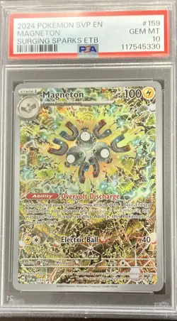 Pokemon Magneton 159 Sv: Scarlet & Violet Promo Cards Holo Promo PSA 10 EN - Image 1