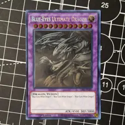 YU-GI-OH! Blue-Eyes Ultimate Dragon GFP2-EN181 Ghost Rare (NM) - Image 2