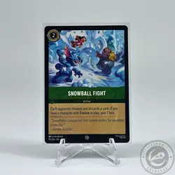 Disney Lorcana Snowball Fight 95/204 Winterspell Common NM Card - Image 2