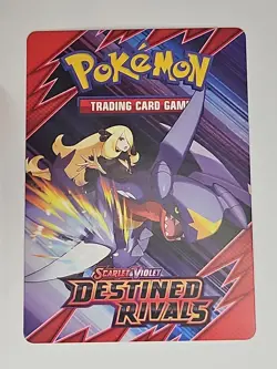 Destined Rivals Pack Art Trainer Tips PreRelease Card Cynthia Garchomp Exclusive - Image 3