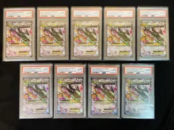 Pokemon Rayquaza EX 25th Anniversary PSA 10 9 Card Consecutive Serial Japan - Image 1