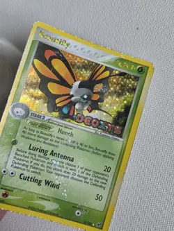 Beautifly EX Deoxys Stamped Holo Rare 2/107 2005 HP Pokemon Card - Image 2