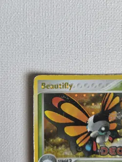 Beautifly EX Deoxys Stamped Holo Rare 2/107 2005 HP Pokemon Card - Image 5