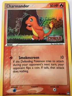 Charmander 48/108 EX Power Keepers Stamped Reverse Holo Pokemon Card 2007 - Image 1