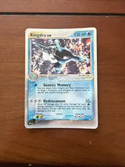 Pokemon Kingdra ex 92/97 EX Dragon Holo Rare 150 HP Pokemon Card 2003 - Image 1