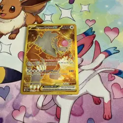 Pokemon Bloodmoon Ursaluna EX Holo Card 222/167 Twilight Masquerade SV06 - Image 1