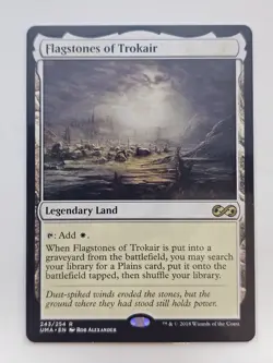 Mtg - Flagstones of Trokair - Ultimate Masters (UMA) - Rare - #243 - NM - Image 1