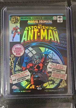 The Astonishing Ant-Man (Borderless) Marvel Super Heroes Foil - Image 1
