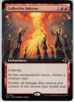 COLLECTIVE INFERNO (EXTENDED ART) 363 R NEAR MINT - Image 1