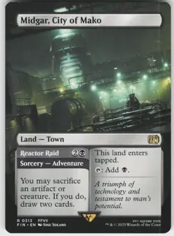 MIDGAR, CITY OF MAKO (BORDERLESS) 313 R NEAR MINT - Image 1