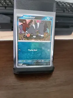 Pokemon TCG Houndour Master Ball Pattern Holo Card 062/131 Prismatic Evolutions - Image 1