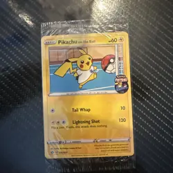 Pikachu On The Ball 001/005 Special Futsal Promo Pokemon Card New & Sealed - Image 1