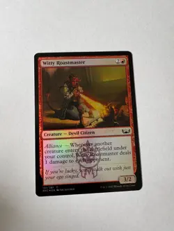 Witty Roastmaster Foil C Streets of New Capenna 131 NM - Image 1