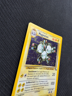 Pokemon Magneton 11/62 - Fossil Set Unlimited - Holo Rare Vintage WOTC 1999 - Image 3