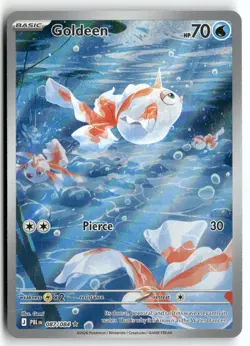 Goldeen 087/084 Illustration Rare Pitch Black Pokemon Holo Near Mint - Image 1