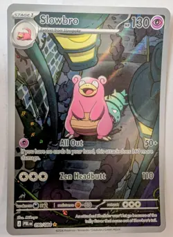 2026 Slowbro 90/84 Illustration Rare Pokemon Pitch Black - Image 1