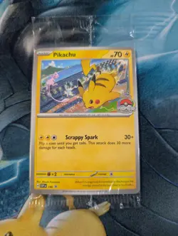 Pikachu 190 Promo Scarlet & Violet Promo NM - Image 1