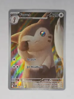 2025 Pokemon Journey Together Furret #168/159 - Image 1