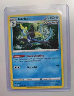 Pokemon TCG - Crown Zenith: Inteleon (SWSH279) - Black Star Promo - Near Mint - Image 1