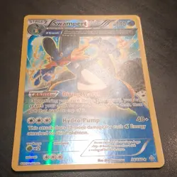 Pokemon Swampert Alpha XY Primal Clash #36/160 Reverse Holo Rare 2015 Full Art - Image 2