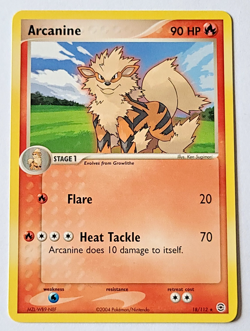 Pokemon TCG: Arcanine EX FireRed & LeafGreen #18/112 Near Mint (NM) - Image 1