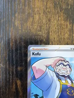 Kofu - 165/142 Ultra Rare SV07: Stellar Crown Pokemon TCG Near Mint - Image 3