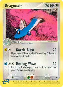 Dragonair 14/97 DR R Pokemon LP 2003 - Image 4