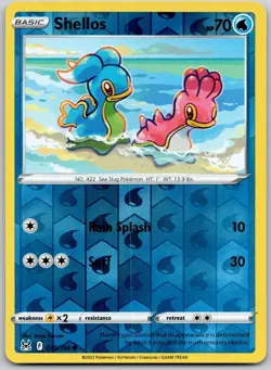 SHELLOS 039/196 C LOST ORIGIN POKEMON REVERSE HOLO NM/M - Image 1