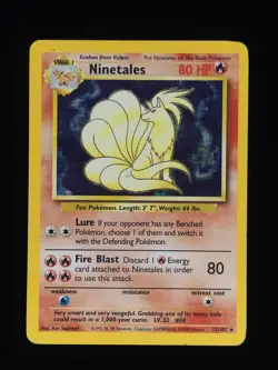 Ninetales 012/102 Pokemon Base Set 🔥🔥🔥 - Image 1