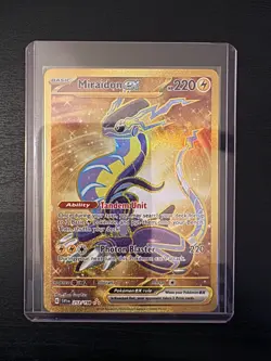 Pokemon - Miraidon ex Hyper Rare - 253/198 - Scarlet & Violet base - NM Raw - HR - Image 3