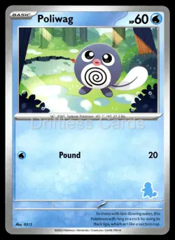Poliwag My First Battle Pokemon NM/M - Image 1