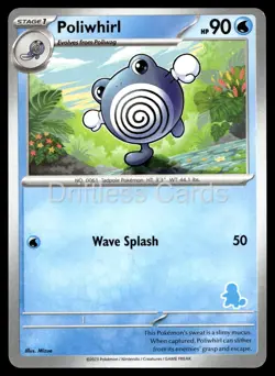 Poliwhirl My First Battle Pokemon NM/M - Image 1