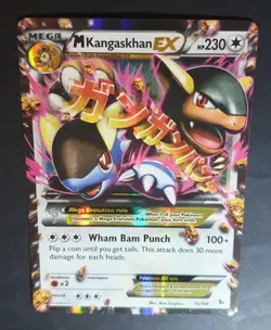 Pokemon TCG M Kangaskhan EX Ultra Rare Holo Card 79/106 XY Flashfire - Image 3