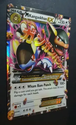 Pokemon TCG M Kangaskhan EX Ultra Rare Holo Card 79/106 XY Flashfire - Image 4