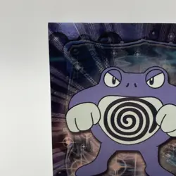 2000 Topps Chrome Pokemon TV Animation #62 Poliwrath Holo Foil - Image 4
