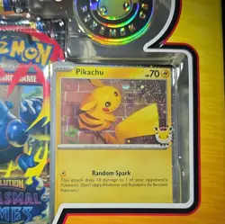 4 TCG 30th Anniversary Pokemon Day Collection Box Pikachu Promo Sealed 12 packs - Image 3