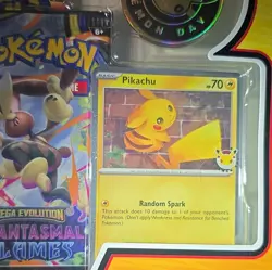4 TCG 30th Anniversary Pokemon Day Collection Box Pikachu Promo Sealed 12 packs - Image 4