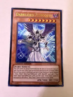 Yugioh - Darklord Asmodeus - Ultra - Limited - LC02-EN004 - NM - Image 1