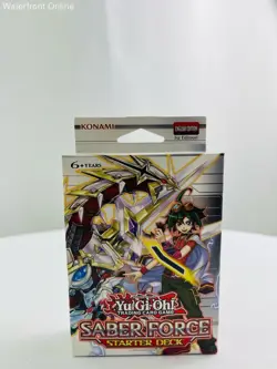 Yu-Gi-Oh! TCG Starter Deck Saber Force English 1st Edition NIB - Image 1