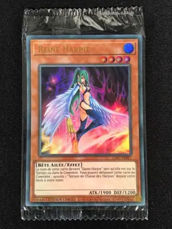 Yugioh Harpie Queen LART-EN021 Ultra Rare Lost Art Promo Sealed (French) - Image 1