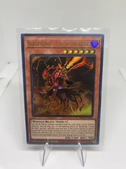 Yugioh - Blackwing - Zonda the Dusk - Ultra - 1st - MP23-EN156 - NM - Image 1