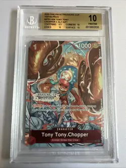 🔥 One Piece Treasure Cup Top 64 Tony Tony Chopper BGS 10 2023 ST01-006 🔥 - Image 1