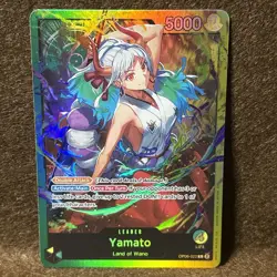 Yamato OP06-022 Leader Foil Alt Art 5000 Land of Wano- One Piece NM. - Image 1